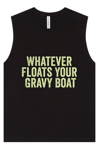 Floats Your Gravy Boat Muscle Tank