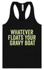 Floats Your Gravy Boat Women's Racerback Tank