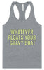 Floats Your Gravy Boat Women's Racerback Tank