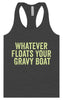 Floats Your Gravy Boat Women's Racerback Tank