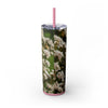Skinny Tumbler with Straw – 20 oz Stainless Steel Cup