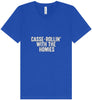 Casserolin with the Homies Unisex V-Neck Shirt