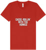 Casserolin with the Homies Unisex V-Neck Shirt