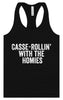 Casserolin with the Homies Women's Racerback Tank