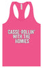 Casserolin with the Homies Women's Racerback Tank
