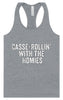 Casserolin with the Homies Women's Racerback Tank