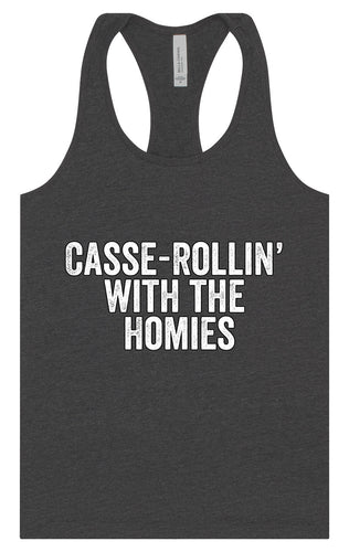 Casserolin with the Homies Women's Racerback Tank