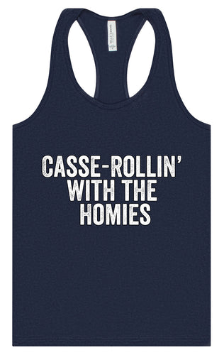Casserolin with the Homies Women's Racerback Tank