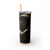 Skinny Tumbler with Straw – 20 oz Stainless Steel Cup