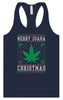 Merry Juana Christmas Women's Racerback Tank