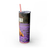 Skinny Tumbler with Straw – 20 oz Stainless Steel Cup