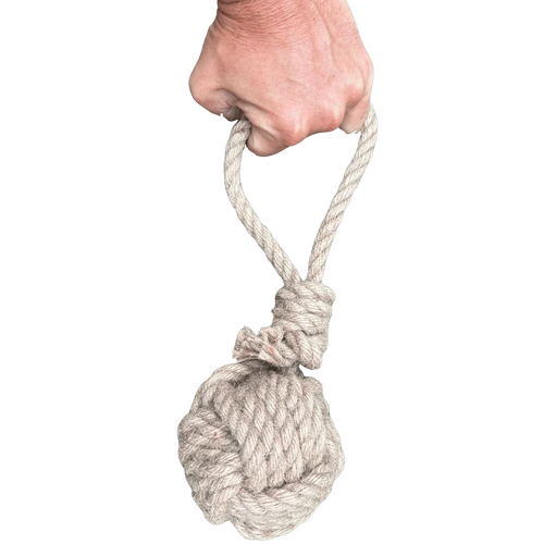 Bio-Based Poop Bag Bundle with Bamboo Dispenser + Hemp Rope Tug Toy | rōmng