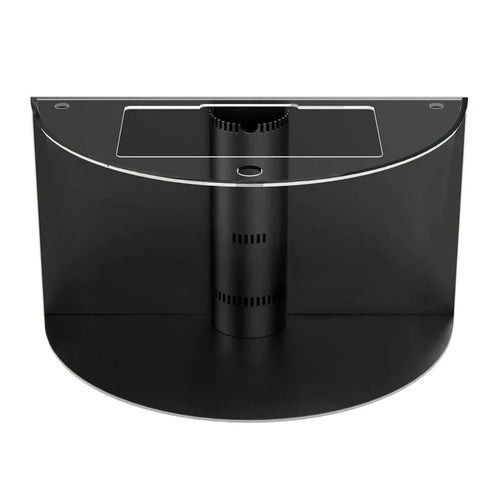 180 Gallon Half Cylinder Glass Reef-Ready Aquarium Set in Abyss Black