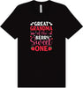 Great Grandma of the Berry Sweet One Adult Bella Canvas Shirt