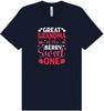 Great Grandma of the Berry Sweet One Adult Bella Canvas Shirt