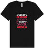 Great Grandma of the Berry Sweet One Unisex V-Neck Shirt