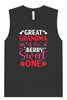 Great Grandma of the Berry Sweet One Muscle Tank