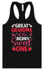 Great Grandma of the Berry Sweet One Women's Racerback Tank