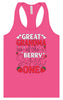Great Grandma of the Berry Sweet One Women's Racerback Tank