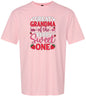 Great Grandma of the Berry Sweet One Adult Gildan Soft Shirt