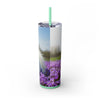 Skinny Tumbler with Straw – 20 oz Stainless Steel Cup