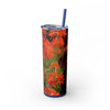 Skinny Tumbler with Straw – 20 oz Stainless Steel Cup