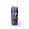 Skinny Tumbler with Straw – 20 oz Stainless Steel Cup