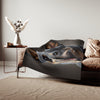 Sweatshirt Blanket – Plush Fleece Throw, 2 Size Options