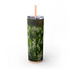 Skinny Tumbler with Straw – 20 oz Stainless Steel Cup