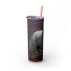 Skinny Tumbler with Straw – 20 oz Stainless Steel Cup