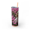 Skinny Tumbler with Straw – 20 oz Stainless Steel Cup