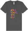 Tie Dye Mom Bruh Unisex V-Neck Shirt