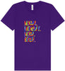 Tie Dye Mom Bruh Unisex V-Neck Shirt