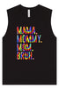 Tie Dye Mom Bruh Muscle Tank