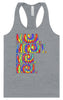 Tie Dye Mom Bruh Women's Racerback Tank