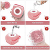 Pet Bath Comb With Shampoo Dispenser