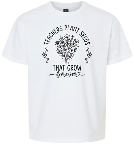 Teachers Plant Seeds Children's Gildan Soft Shirt