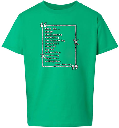 This is Foster Care Children's Gildan Soft Shirt