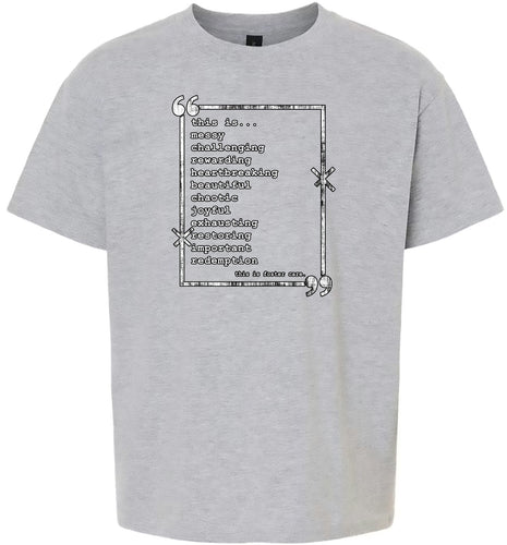 This is Foster Care Children's Gildan Soft Shirt