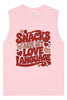Snacks are My Love Language Muscle Tank