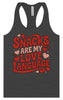 Snacks are My Love Language Women's Racerback Tank