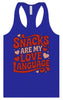 Snacks are My Love Language Women's Racerback Tank