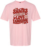 Snacks are My Love Language Adult Gildan Soft Shirt