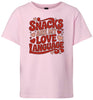 Snacks are My Love Language Children's Gildan Soft Shirt