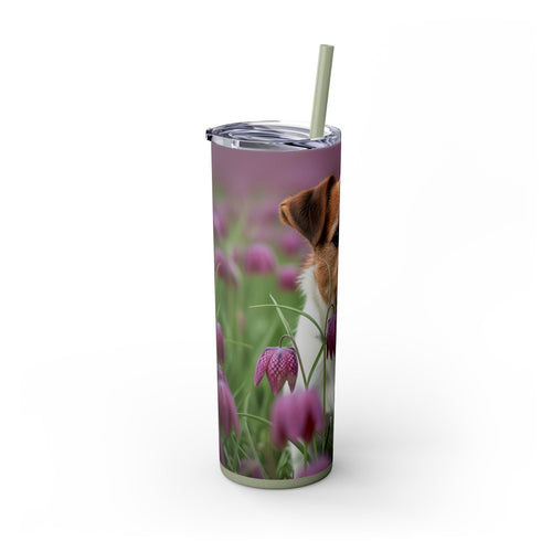 Skinny Tumbler with Straw – 20 oz Stainless Steel Cup