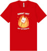 Burnt Out but Optimistic Adult Bella Canvas Shirt