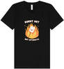 Burnt Out but Optimistic Unisex V-Neck Shirt