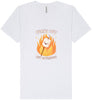 Burnt Out but Optimistic Unisex V-Neck Shirt