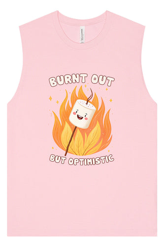 Burnt Out but Optimistic Muscle Tank