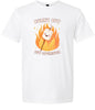 Burnt Out but Optimistic Adult Gildan Soft Shirt